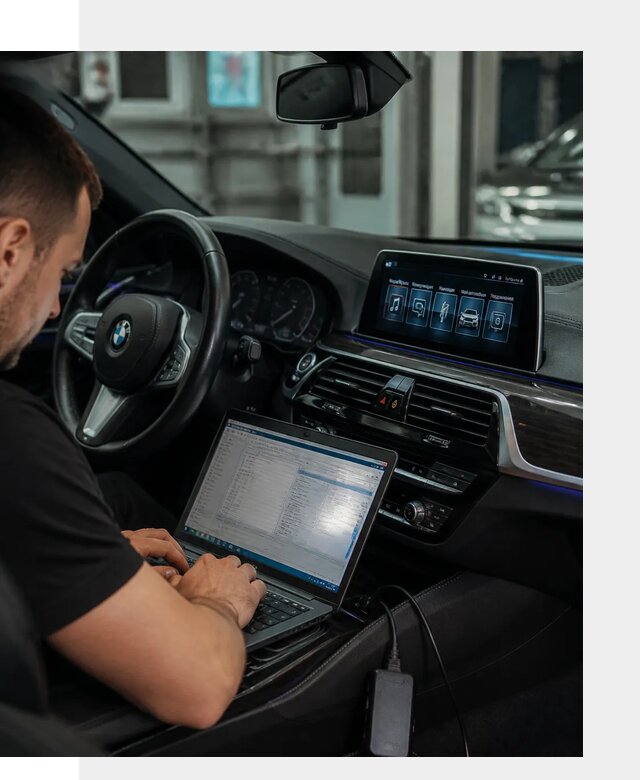 Русификация мультимедиа BMW для авто под ключ в Магадане