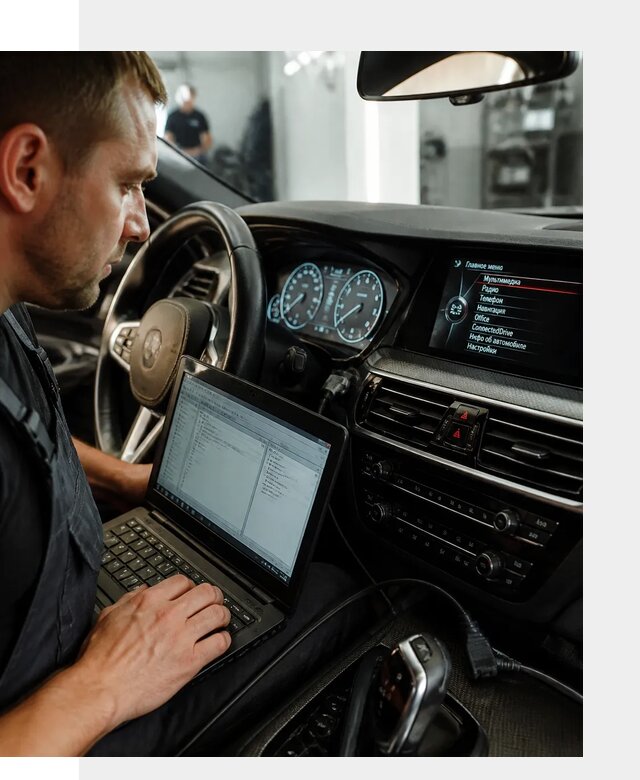Русификация приборной панели BMW для авто в Магадане от компании