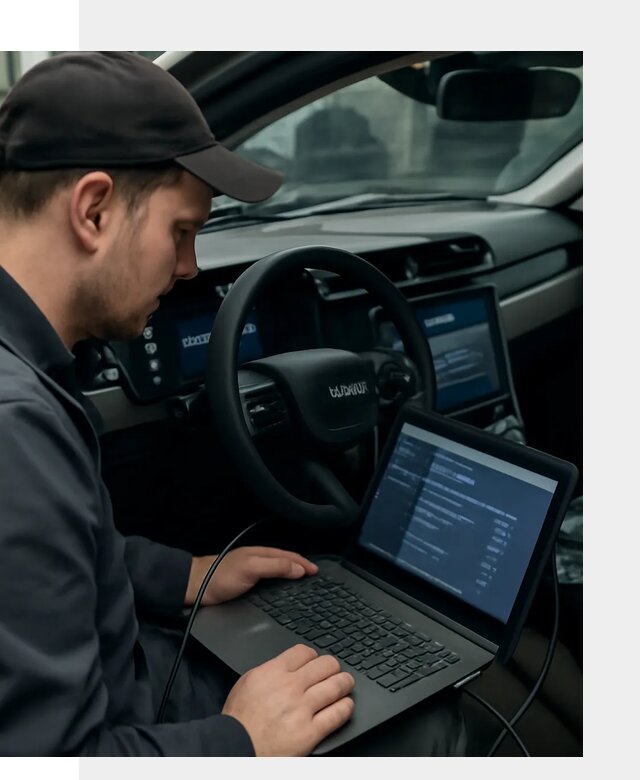 Профессиональная русификация автомобилей Lynk Co в Магадане