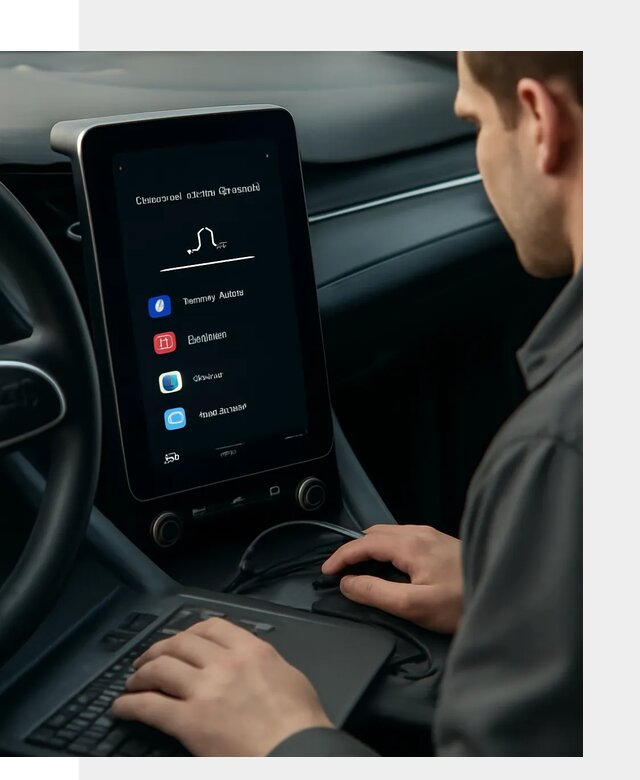 Установка приложений Lynk Co на автомобиль в Магадане