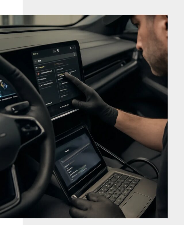 Русификация приборной панели Rising автомобиля в Магадане